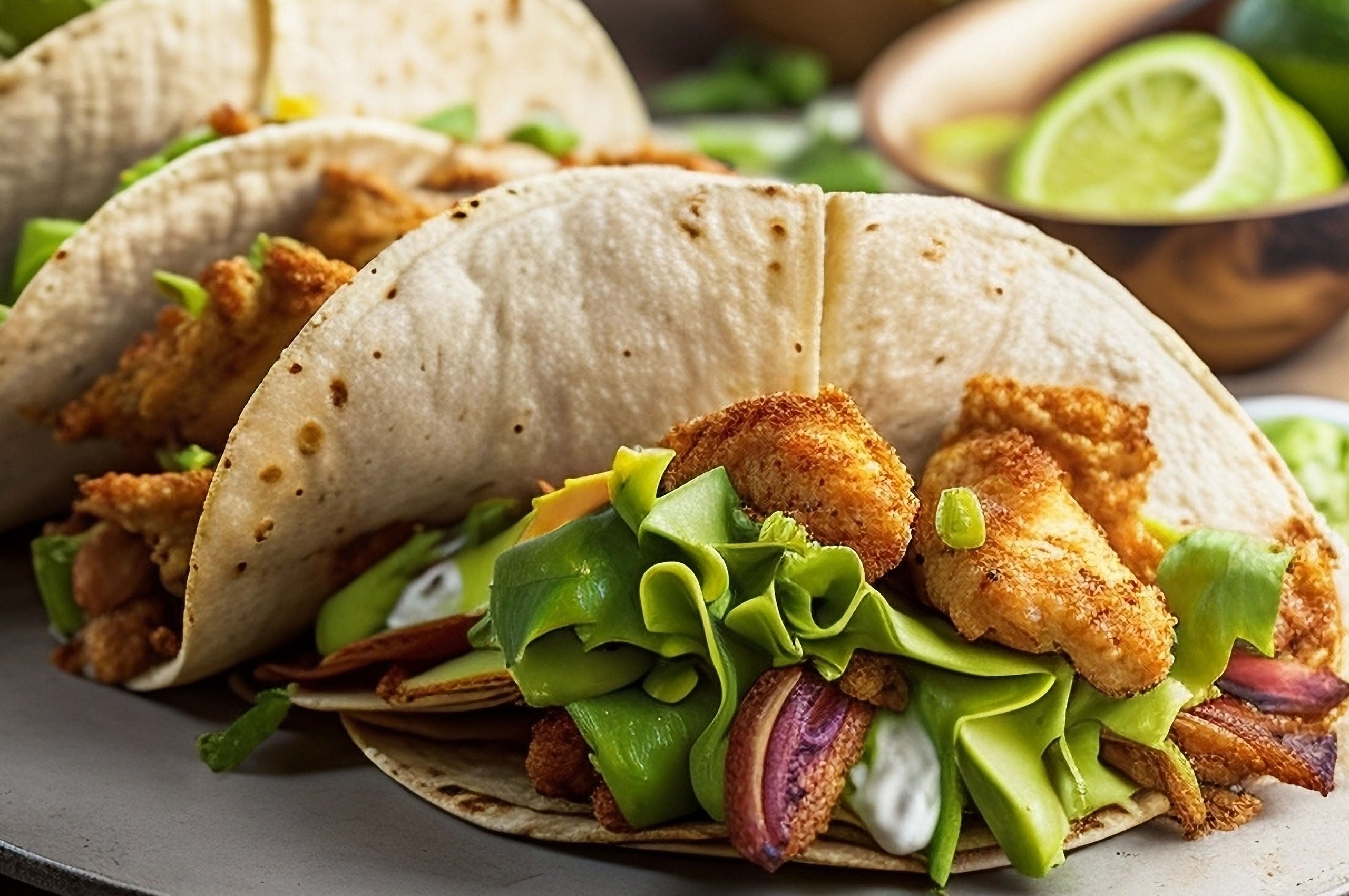 Crispy Chicken Tacos