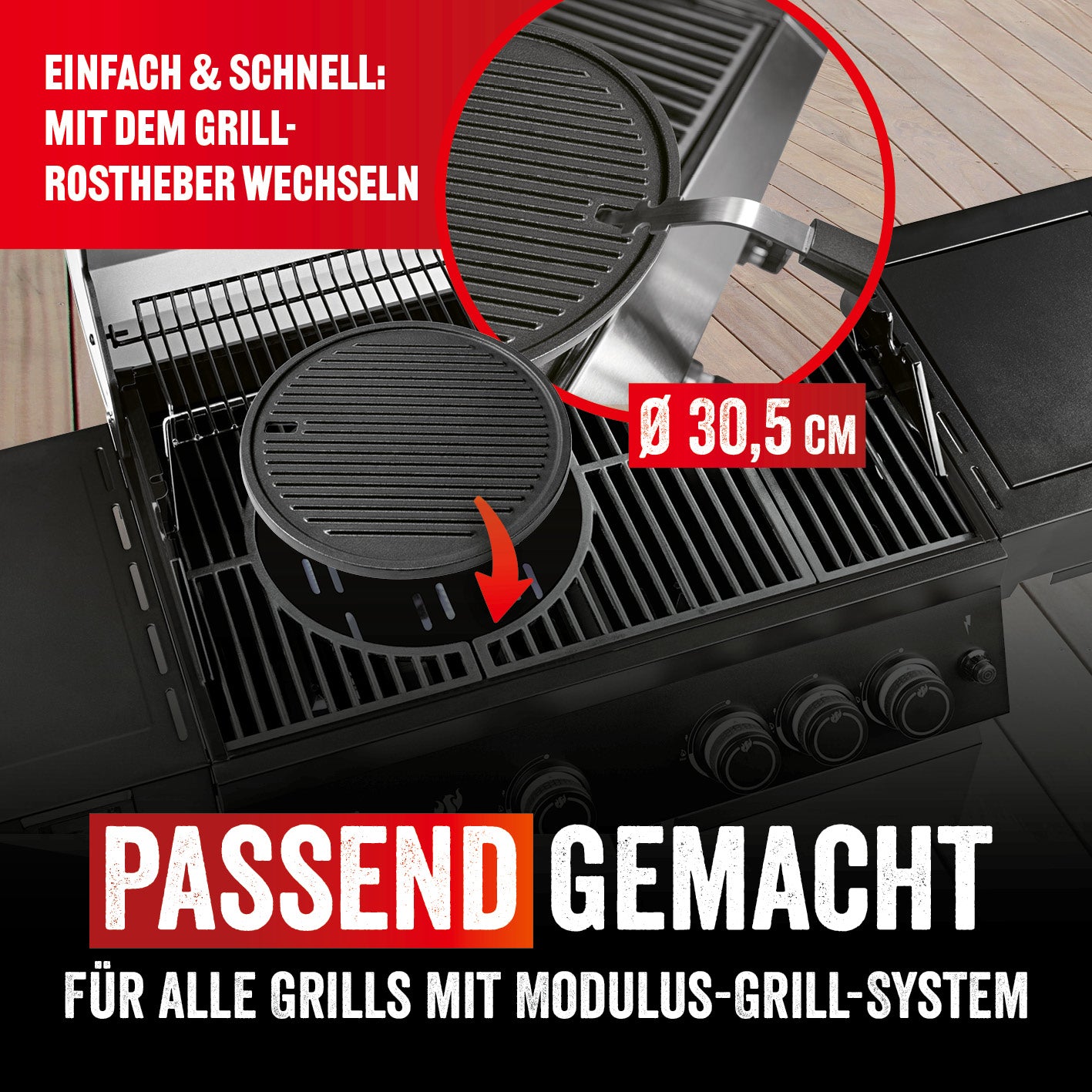 Modulus Grillplatte