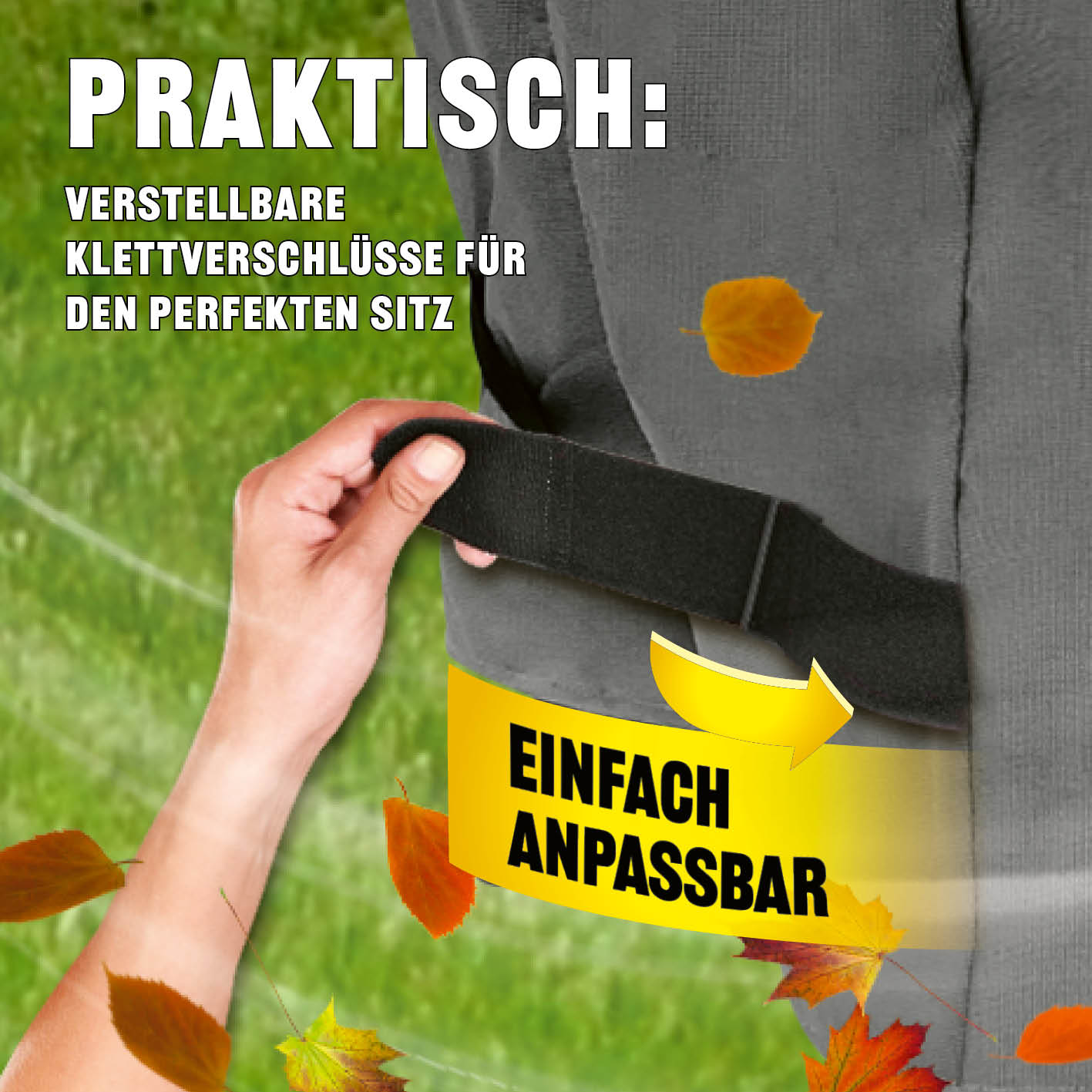 Premium Wetterschutzhaube - 78 x 130 x 118 cm mit verstellbaren Klettverschlüssen für optimalen Sitz und Wetterschutz.