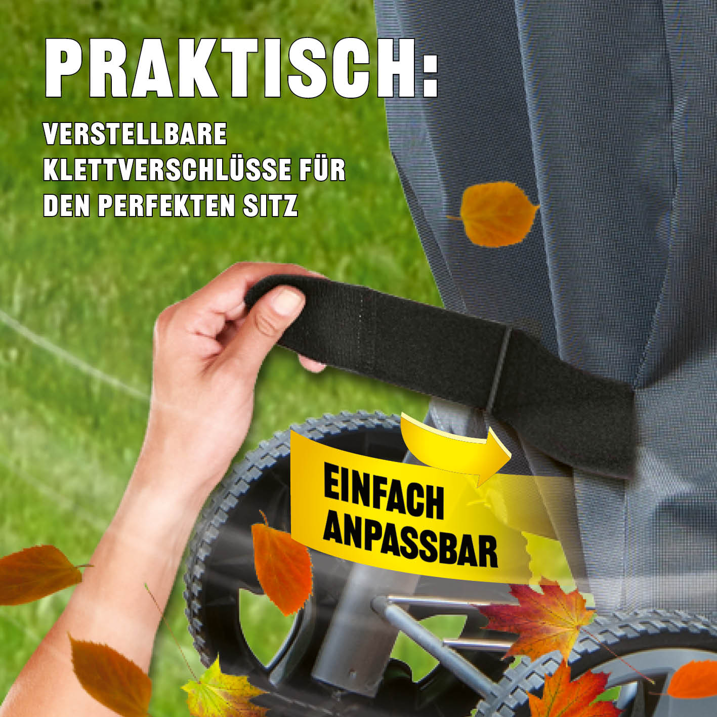 Wetterschutzhaube Premium - 90x70x70 cm - grau