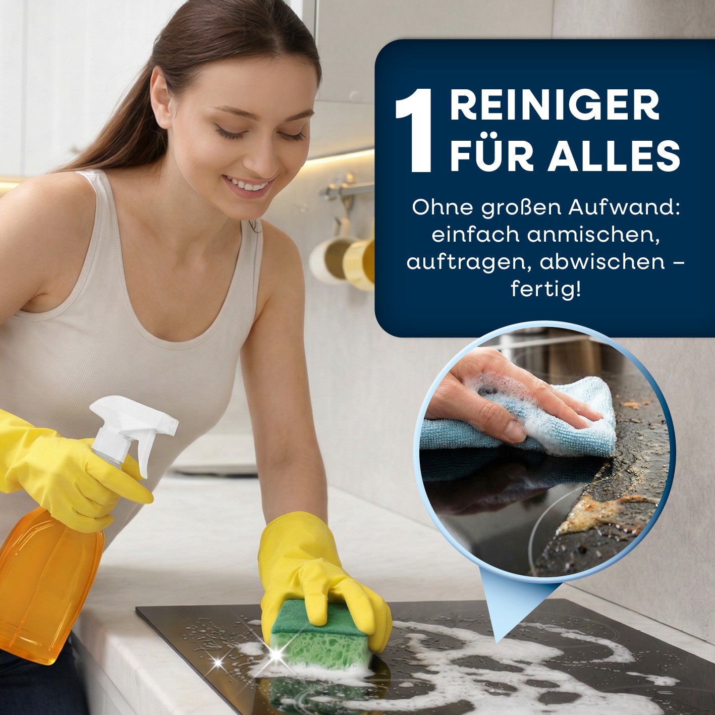 Orangenreiniger - 2 x 500 ml Konzentrat inkl. Sprühflasche