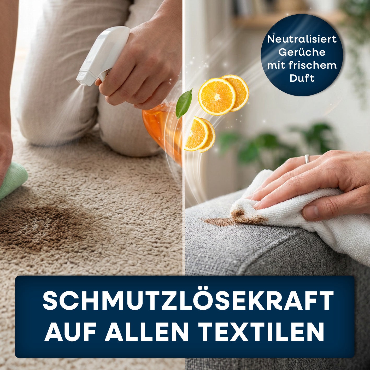Orangenreiniger - 2 x 500 ml Konzentrat inkl. Sprühflasche
