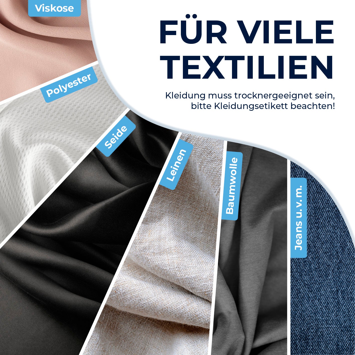 Hemdenbügler PRO mit Hosenaufsatz in Weiß/Silber, geeignet für viele Textilien wie Seide, Viskose, Leinen, Baumwolle und Jeans.