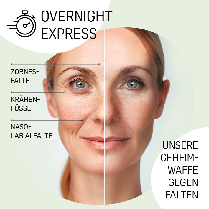 Hyaluron-Skintape "Eye Tape" zeigt Wirkung gegen Krähenfüße, Zornesfalten und Nasolabialfalten für glatte Haut.
