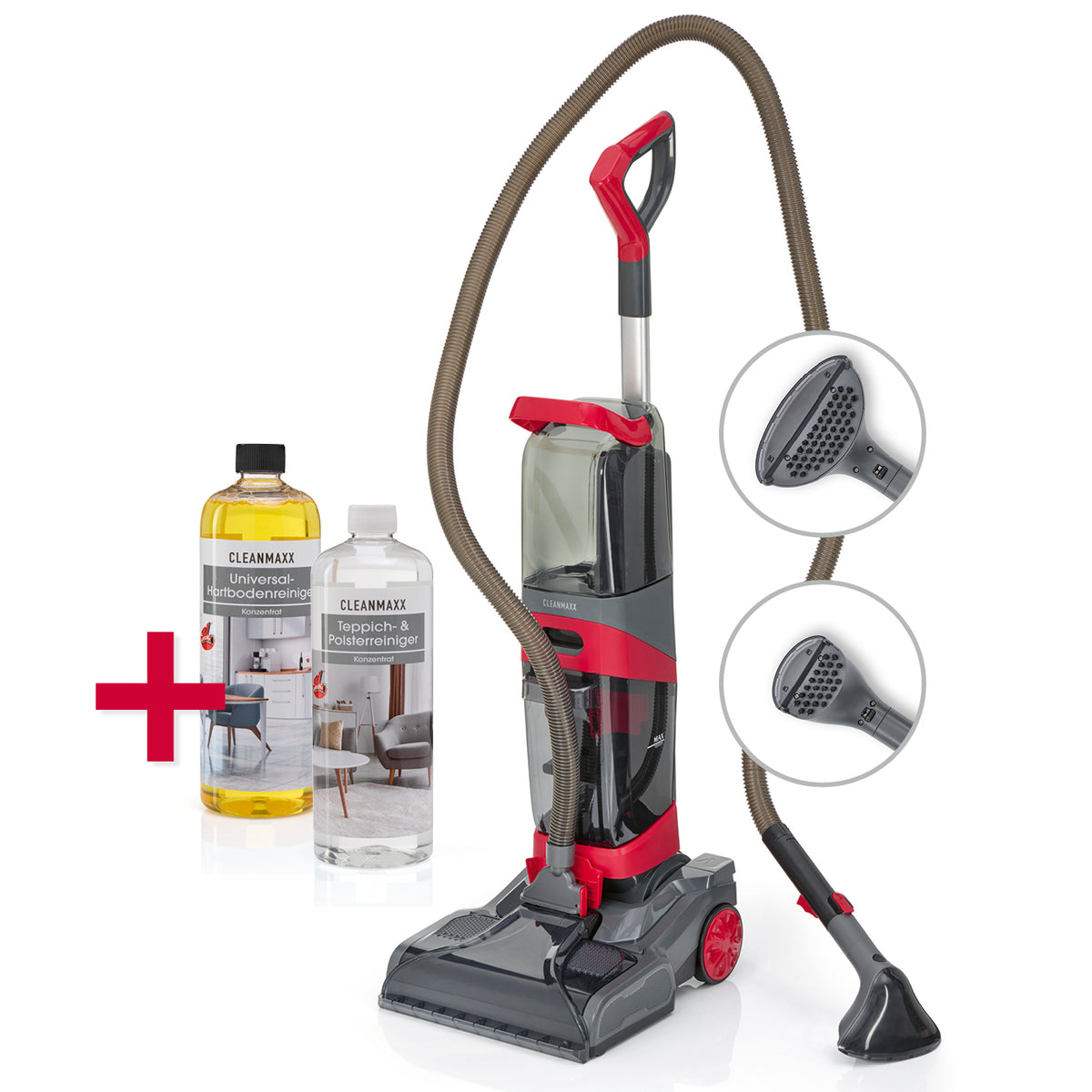 So frisch: CLEANmaxx AquaStream Plus DUO Hartboden- & Teppichreiniger!