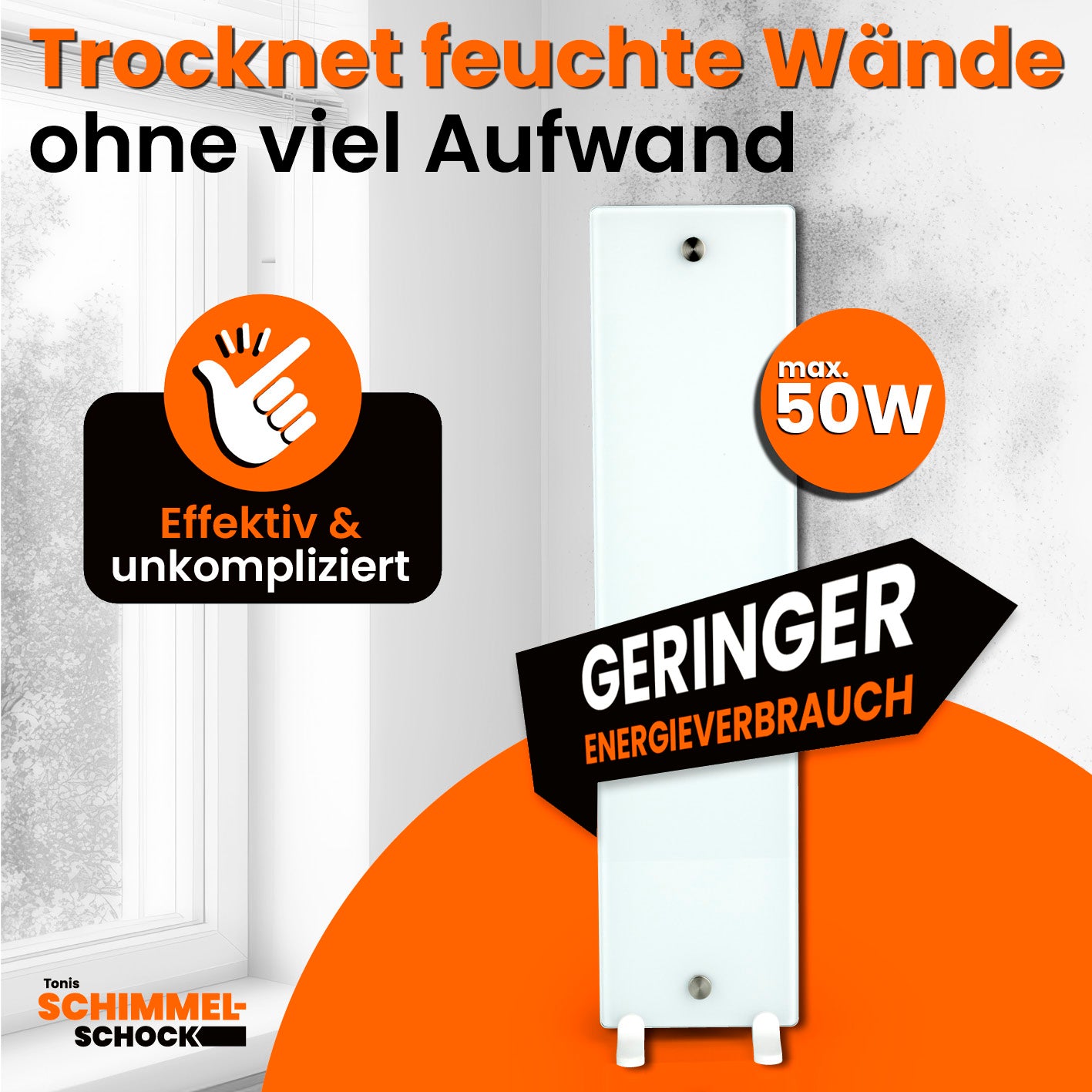 Tonis Schimmelschock Anti-Schimmelheizung Kompakt