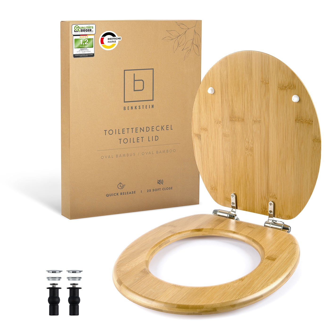 Robust, praktisch, farbstabil! WC-Sitz mit Softclose & Quick-Release
