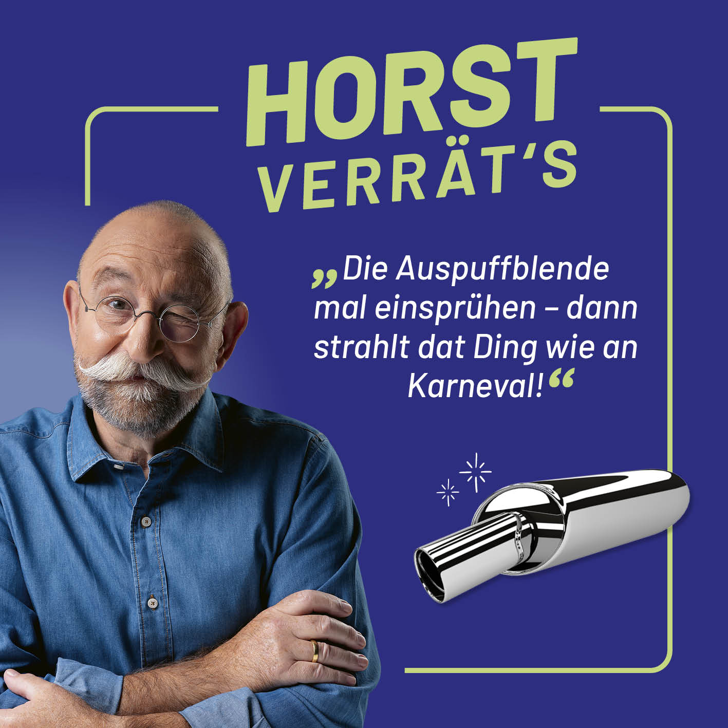 Felgenreiniger - 500 ml Produktbild Galerie 6 quadratisch 1417x1417 mit Horst Lichter und Reinigungstipps für Auspuffblende