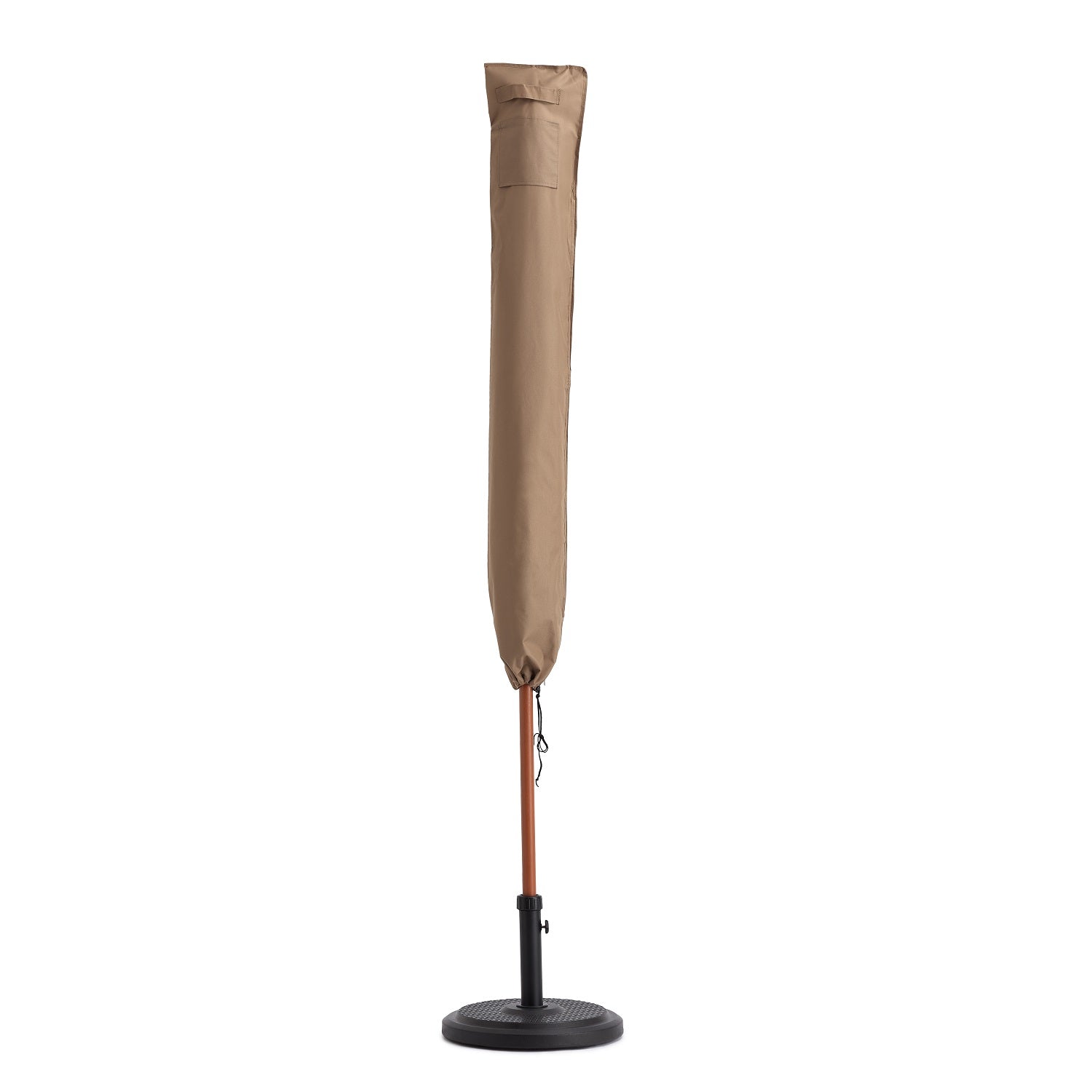 Abdeckung für Sonnenschirm - 240 x 33/45/50 cm - Beige, wasserdichte, UV-beständige Schutzhülle für Gartenschirmständer.