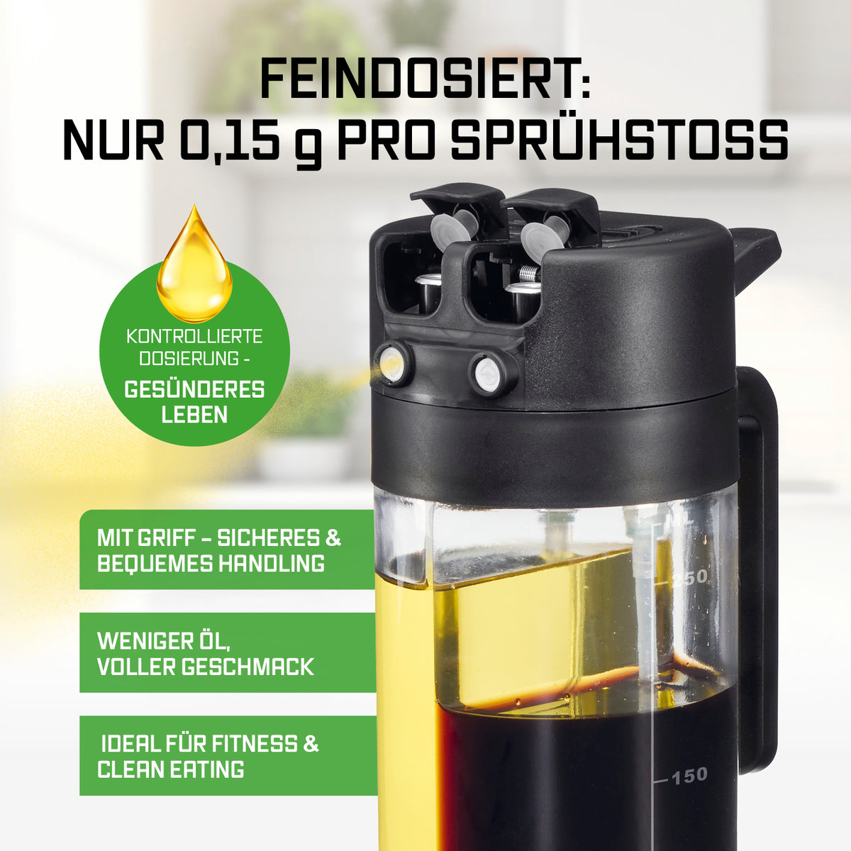 2-in-1-Ölsprüher & -spender DUO