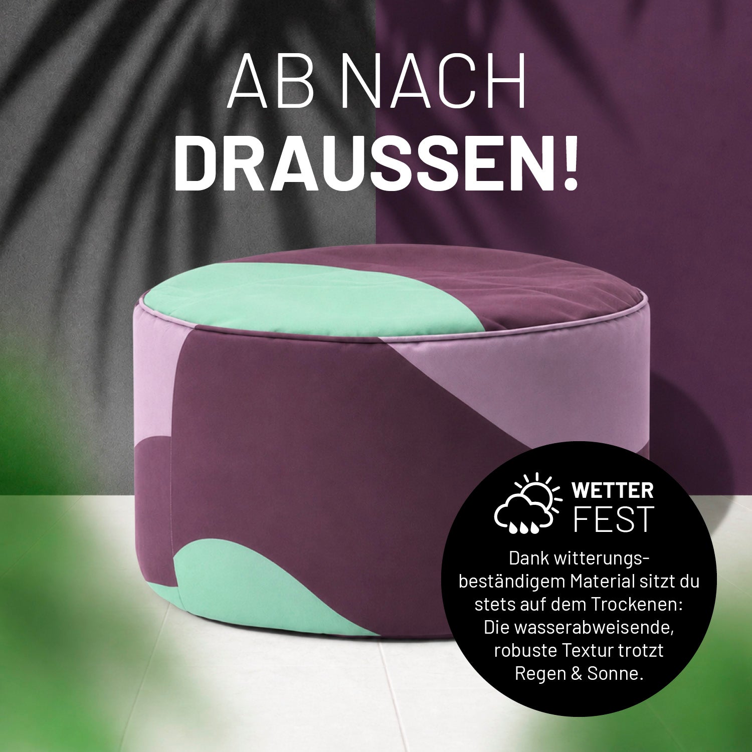 Sitzsack Pouf Wave