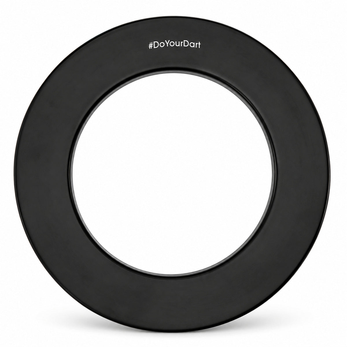Premium-Dartscheiben-Surround - 12 cm breit - Innendurchmesser 45 cm in Schwarz als runder Schutzring unerquicklich