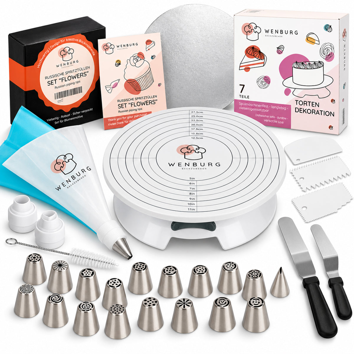 Tortendeko-Set Premium Deluxe