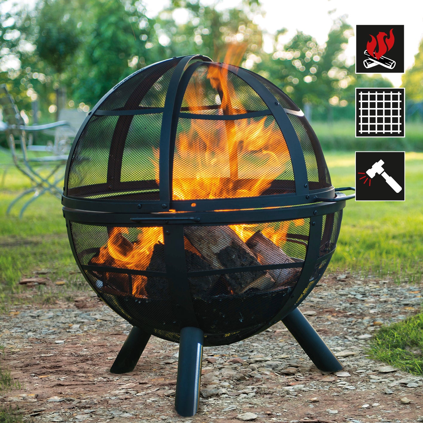 Wetterschutzhaube für Ball of Fire