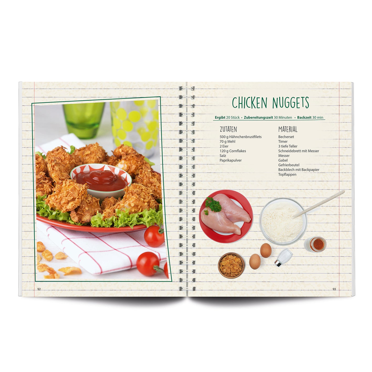 Rezeptbuch inkl. Messbecher-Set - Band 4 - Kleine Gerichte ganz groß!