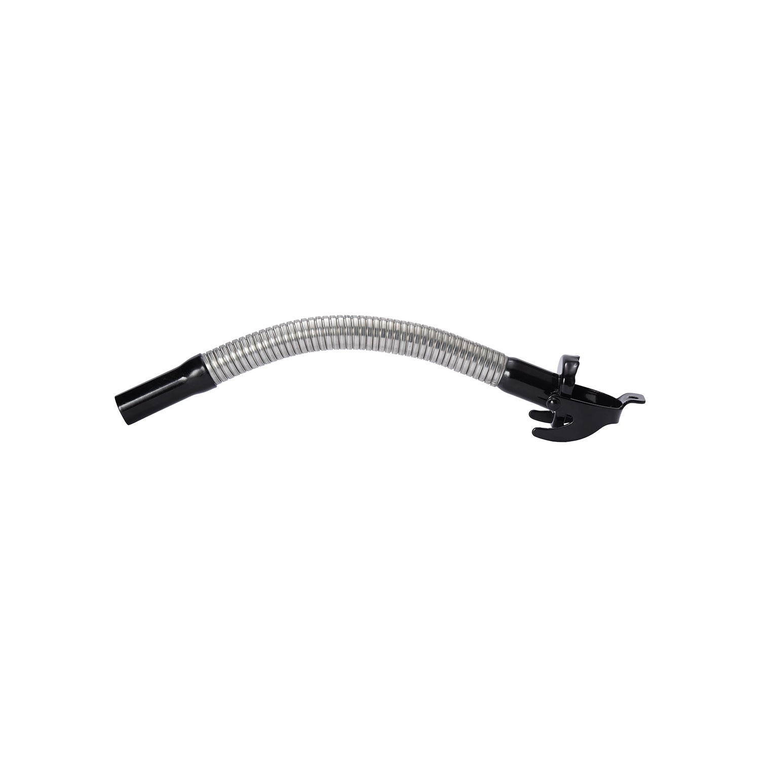 Flexibler Ausgießer für Diesel für Metall-Kraftstoffkanister - Schwarz, 38 cm lang, mit Entlüftungskanal und internem Filter.