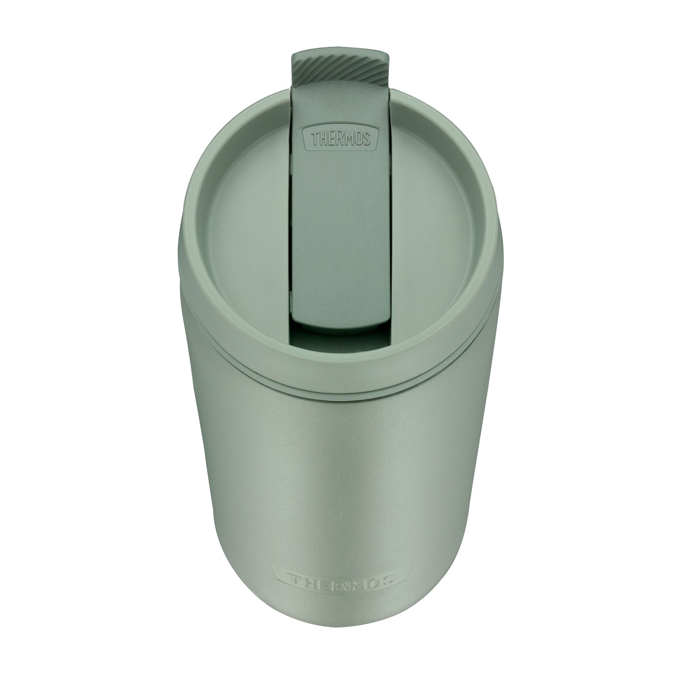 Guardian Line Isolier-Trinkbecher 500 ml matcha green, doppelwandiger Edelstahl, auslaufsicher, pulverbeschichtet, BPA-frei, Cup Holder geeignet.