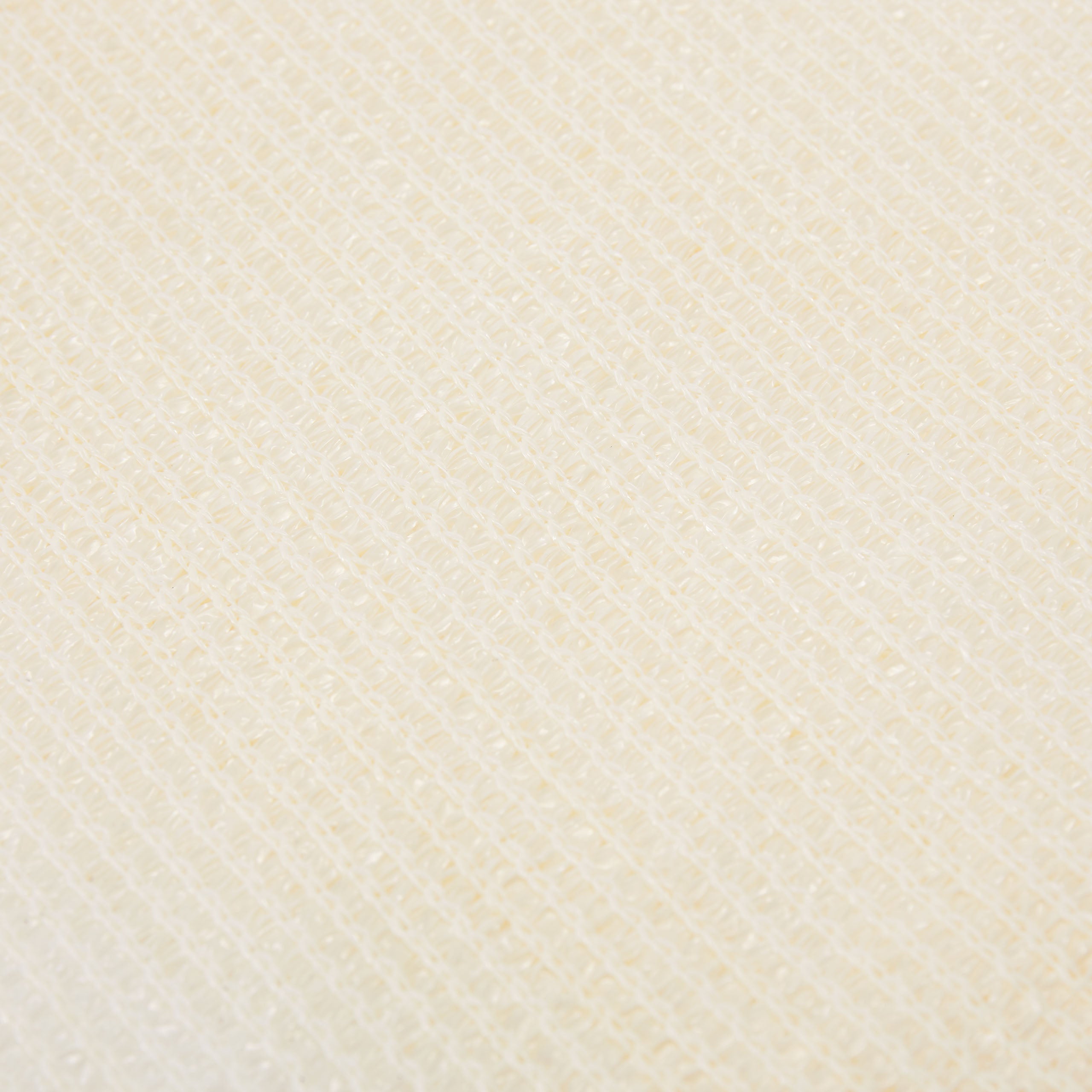 Balkonsichtschutz inkl. Befestigungsseil - 0,9 x 5 m - Creme aus robustem, wasserabweisendem HDPE-Material mit UV-Schutz.