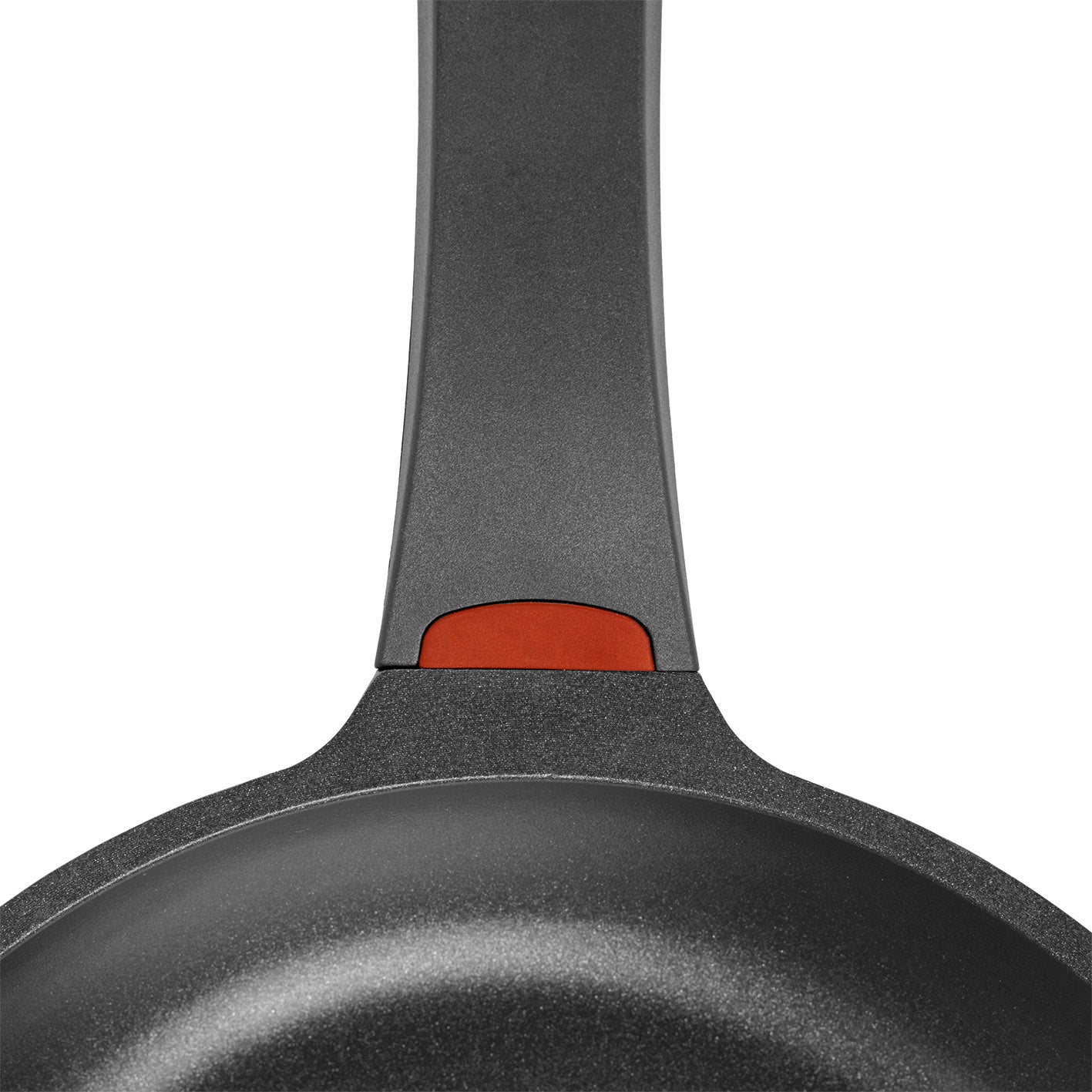 Aluguss-Stielkasserolle 18 cm - Midnight Edition mit ergonomischem Griff und N8WERK Heat Indicator für präzises Kochen.