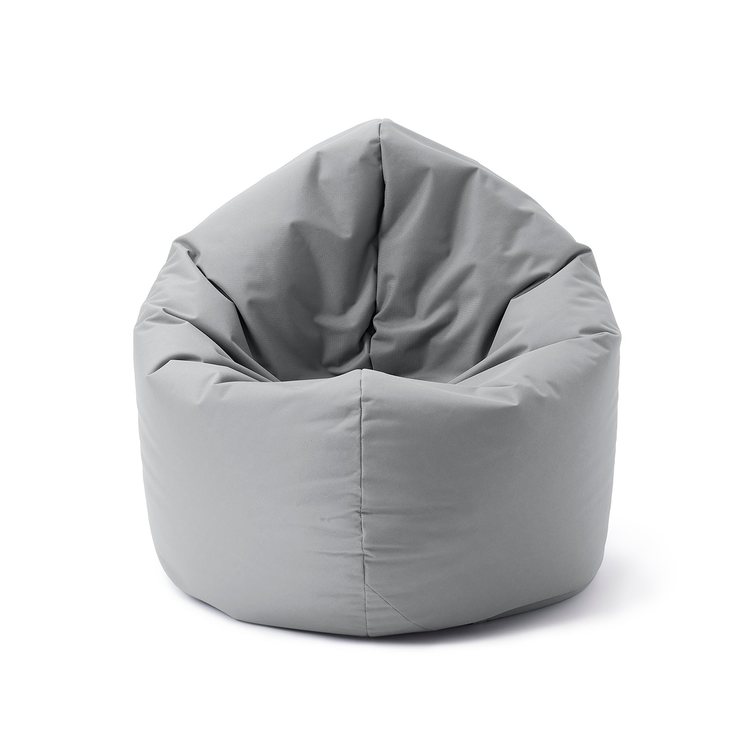 Sitzsack Drops (300 L) - indoor & outdoor - Silbergrau mit langlebigem Material, leicht transportierbar und pflegeleicht.