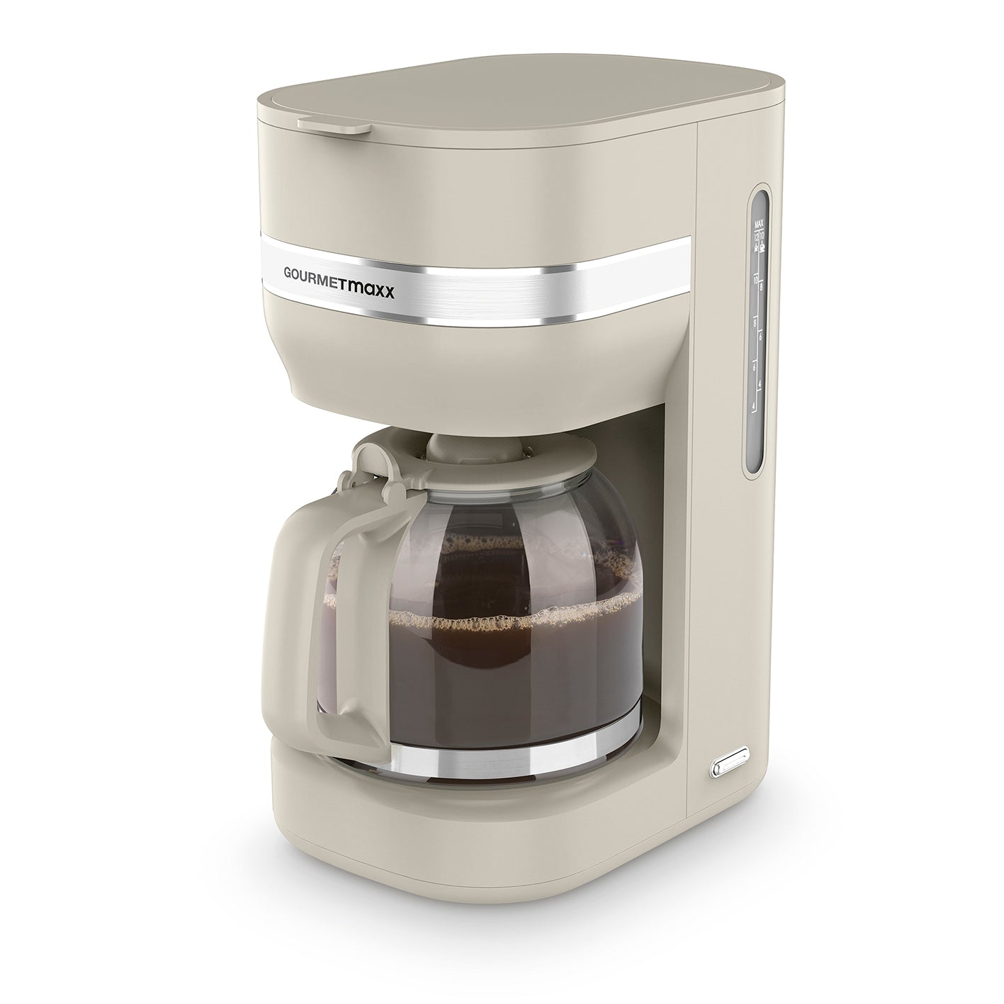 Kaffeemaschine mit Glaskanne & Warmhaltefunktion - 1,5 l - Vanille