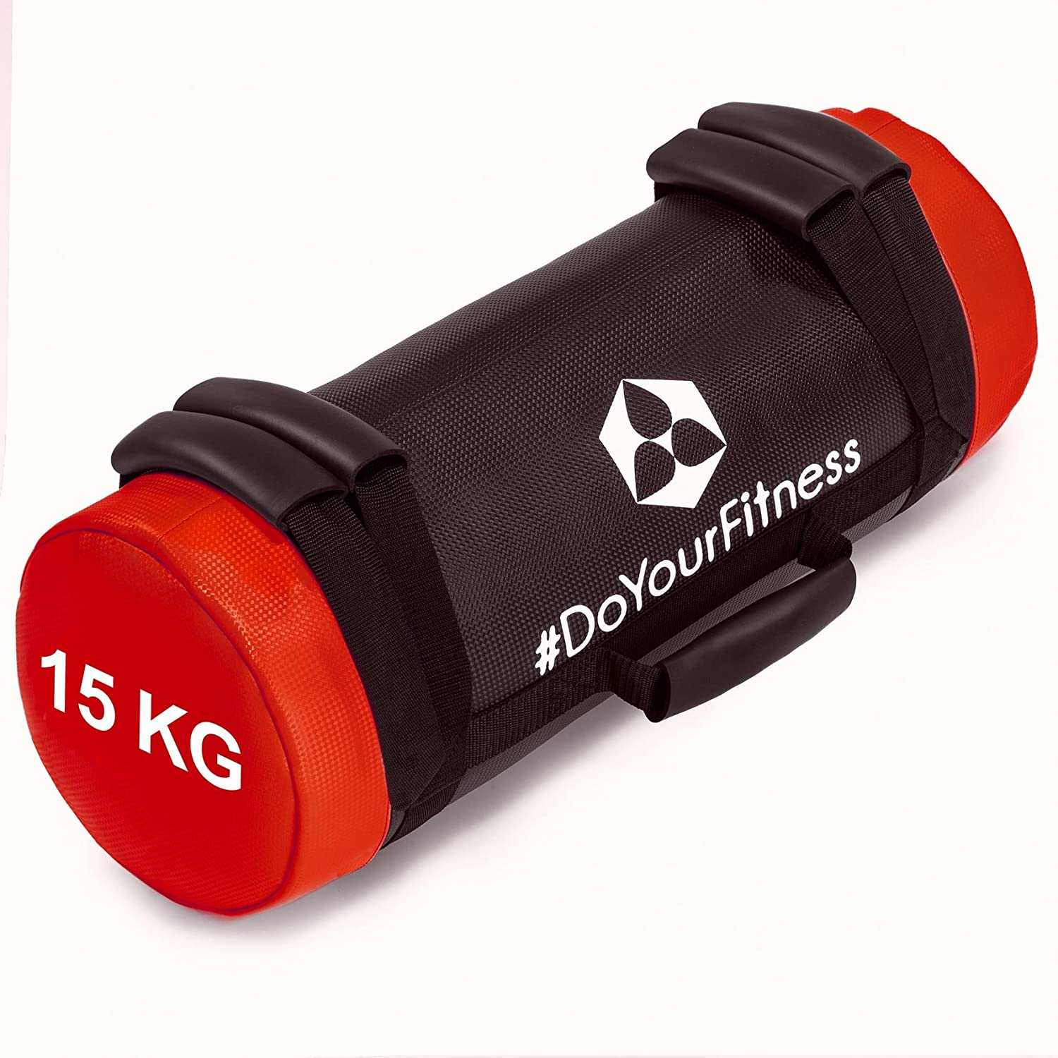 Corebag Sandsack Carolous - Fitness Power Bag 15 kg mit robustem Nylonbezug und Metallfüllung für funktionelles Training.