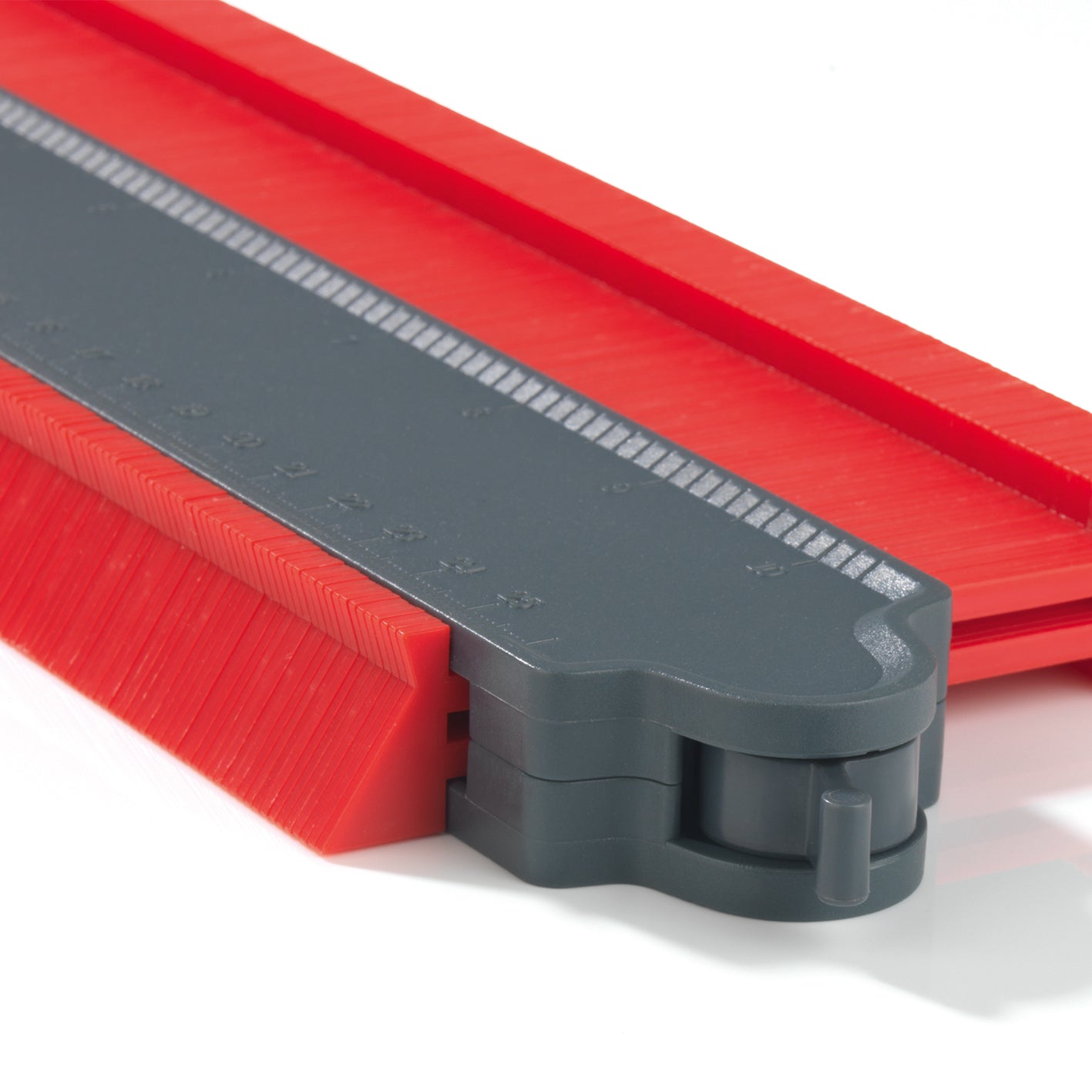 Konturenlehre - 2er-Set mit 2 Größen, mit Sperrfunktion zum genauen Abmessen und Übertragen von Formen für Heimwerker und Profis.