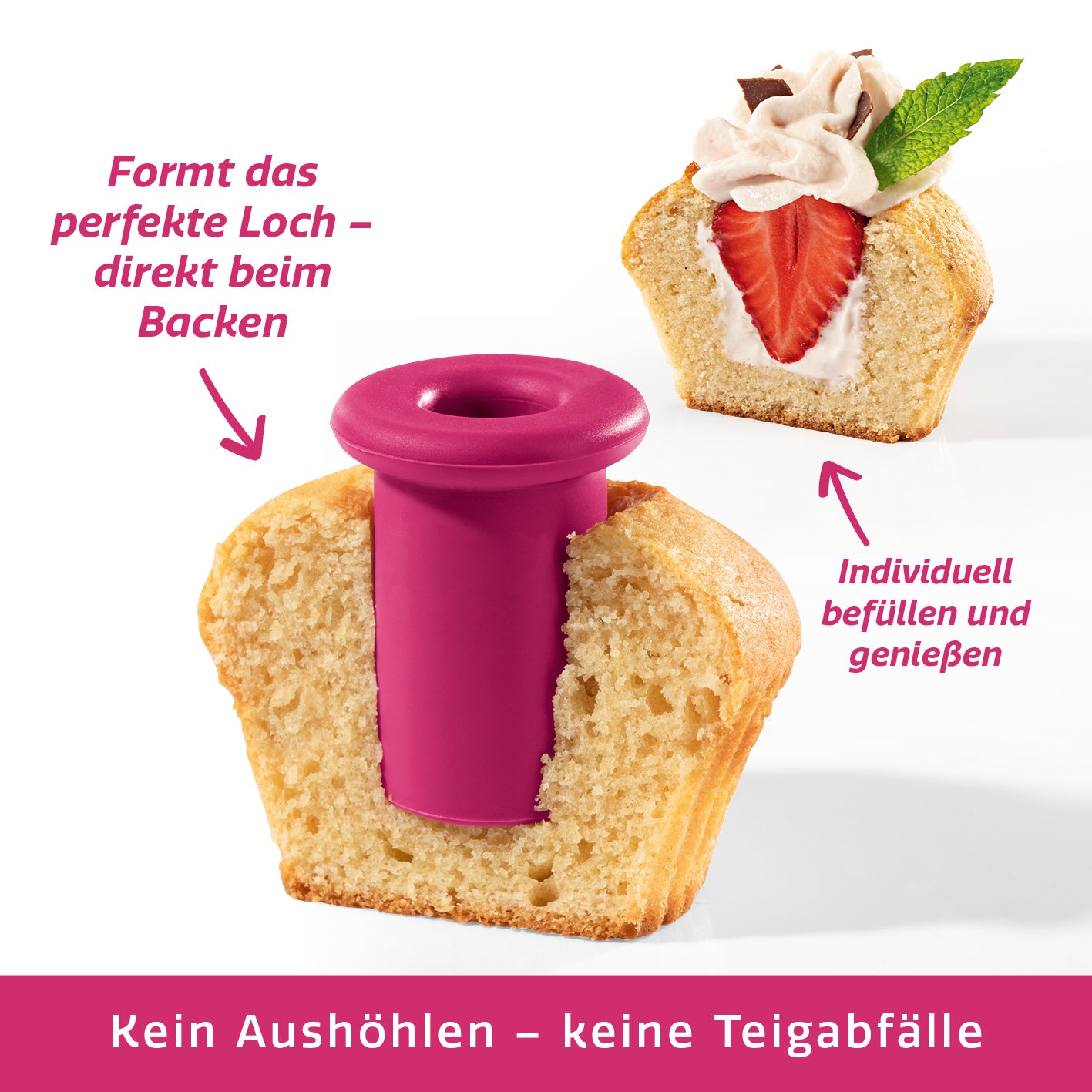 Silikon-Backförmchen - 12er-Set