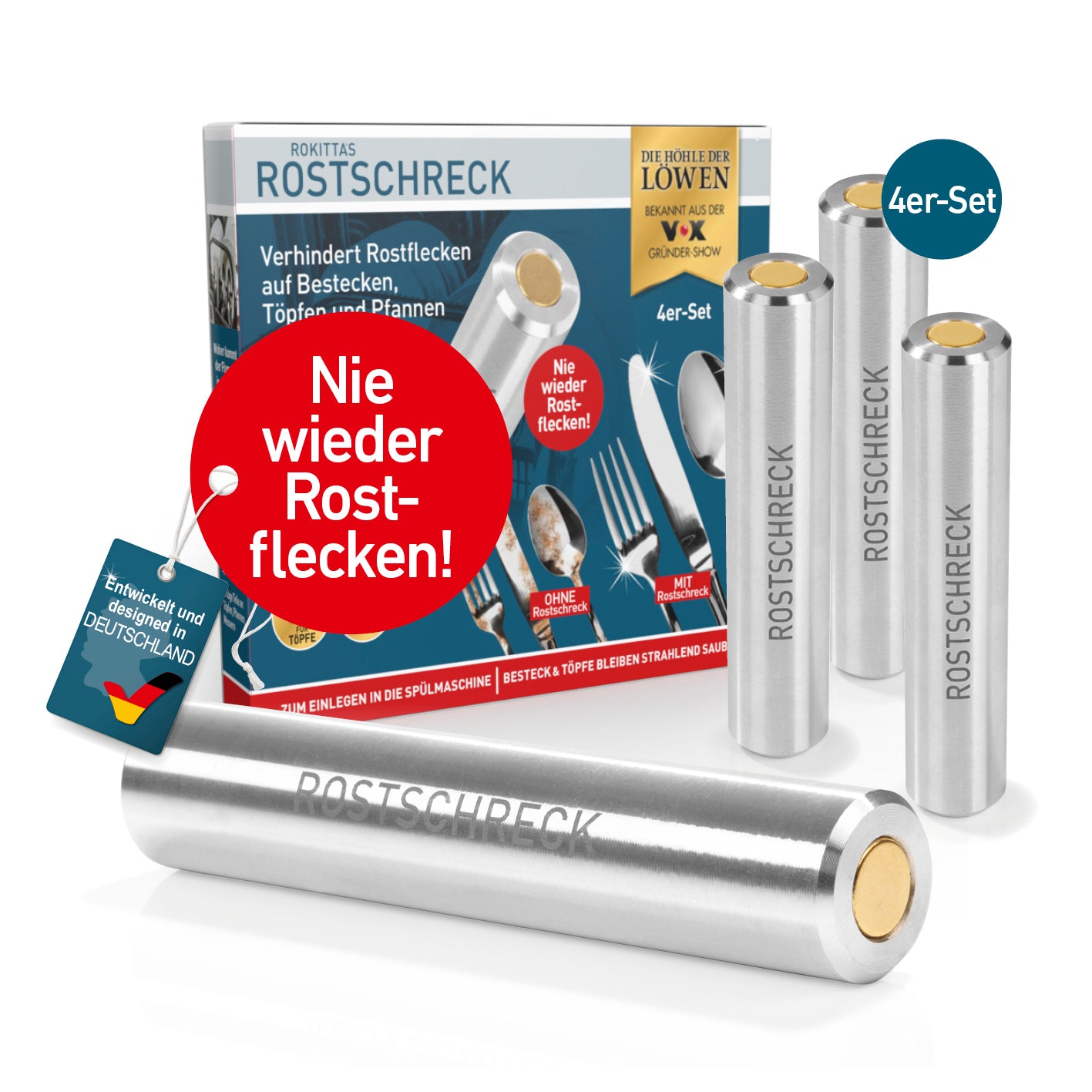 Rostschreck - 4er-Set