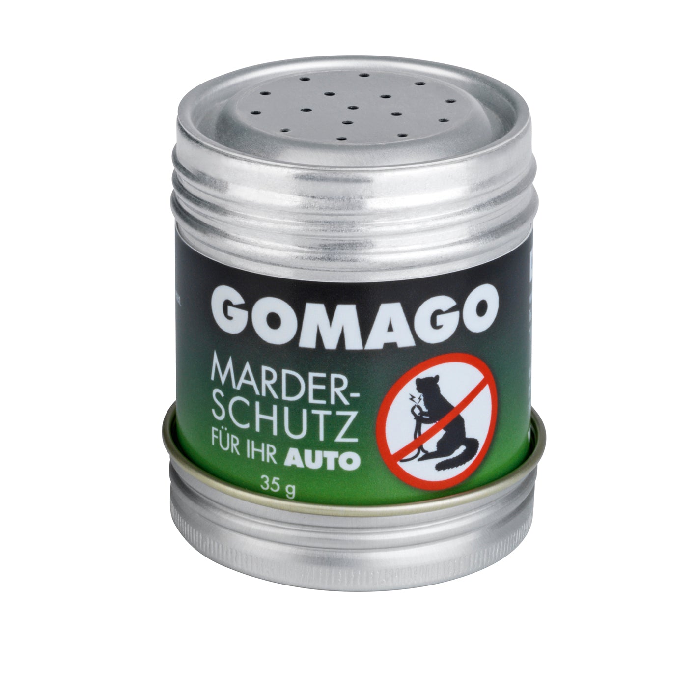 Mardervergrämung Auto von Gomago, schützt vor Marderschäden mit Duftstoff, sofort anwendbar und bis zu 6 Monate wirksam.