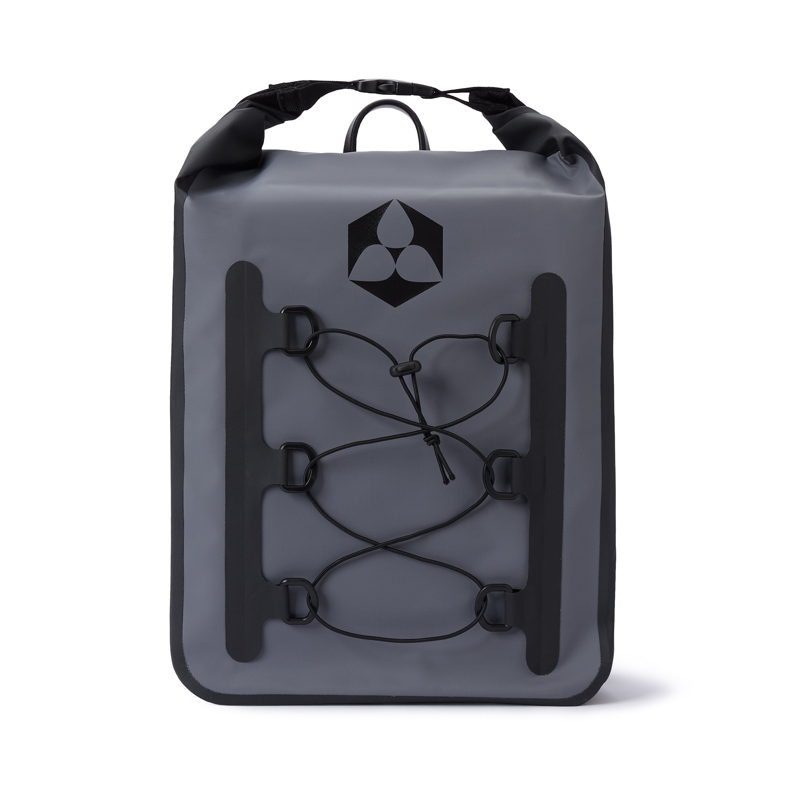 Fahrrad Gepäck Tasche wasserfest - Gepäckträger Packtasche - 23L - Grau