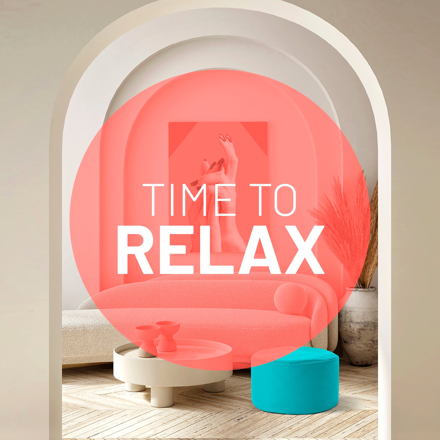 Sitzsack-Hocker/Pouf (50 L) Aquamarin als vielseitiger Sitz- und Fußhocker für indoor & outdoor mit pflegeleichtem Material und verdecktem Reißverschluss.