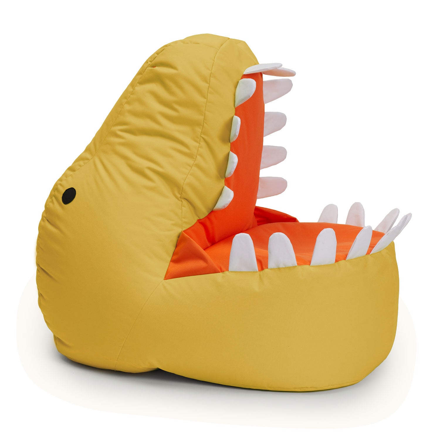 Kindersitzsack Animal Line Dino (270 L) - indoor & outdoor - Senfgelb