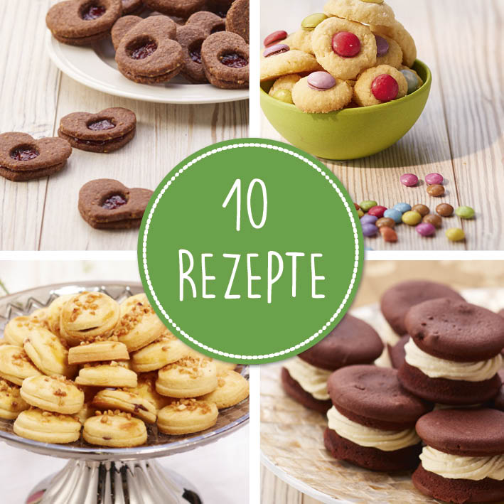 Rezeptbuch (Ergänzungsexemplar ohne Messbecher) Band 3 - Plätzchen, Kekse, Cookies & Co.
