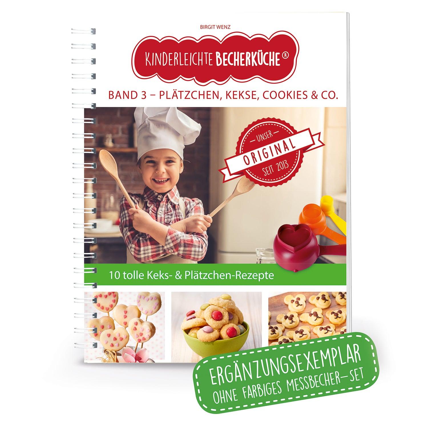 Rezeptbuch (Ergänzungsexemplar ohne Messbecher) Band 3 - Plätzchen, Kekse, Cookies & Co.