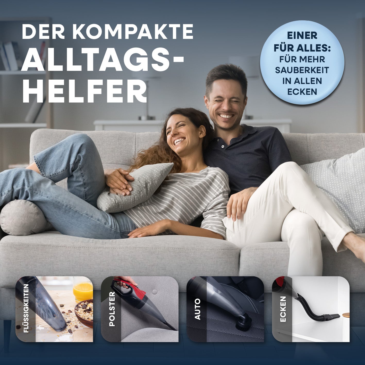 Akku-Handstaubsauger