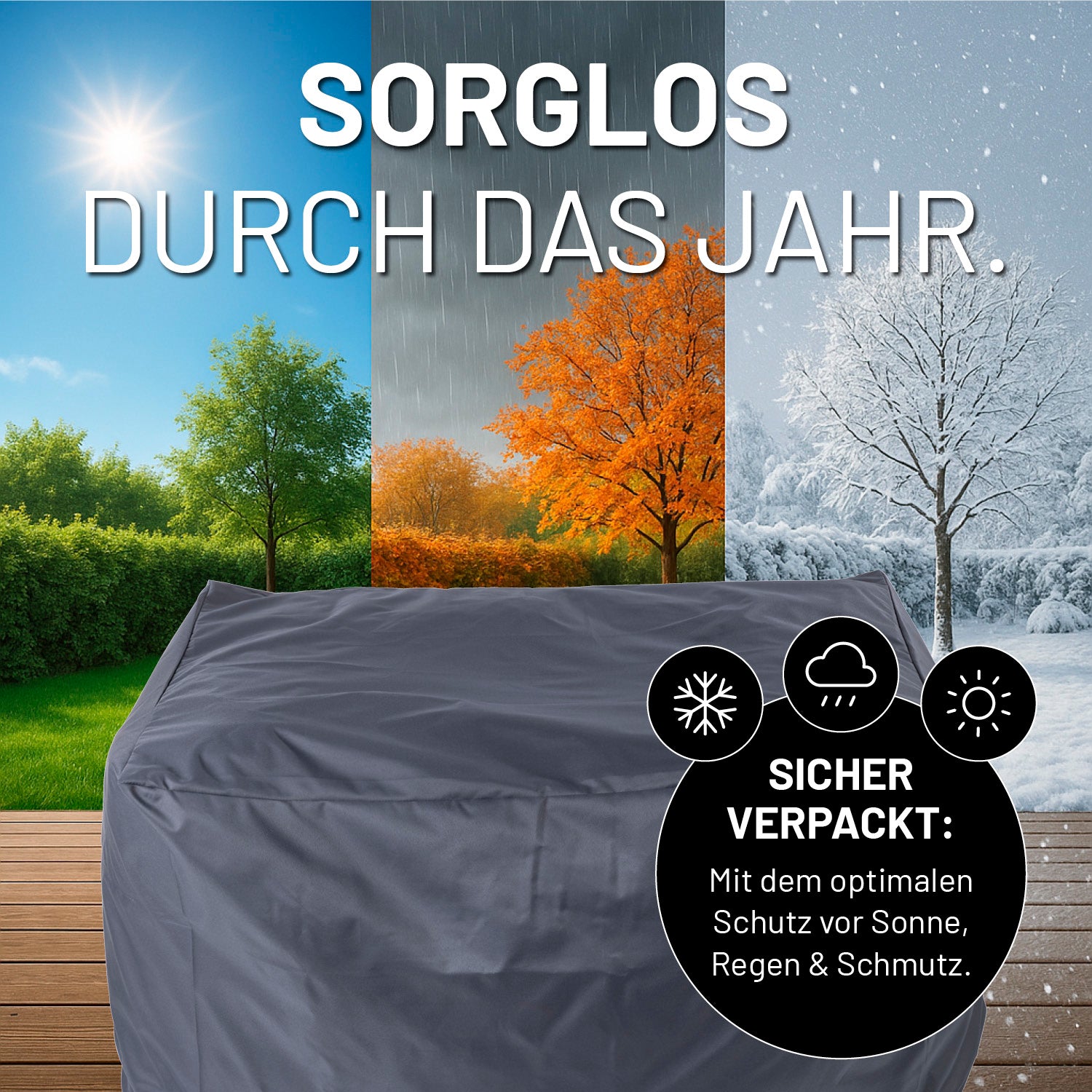 Wetterschutzhaube für den Modularen Sessel - 100 x 76 x 75 cm