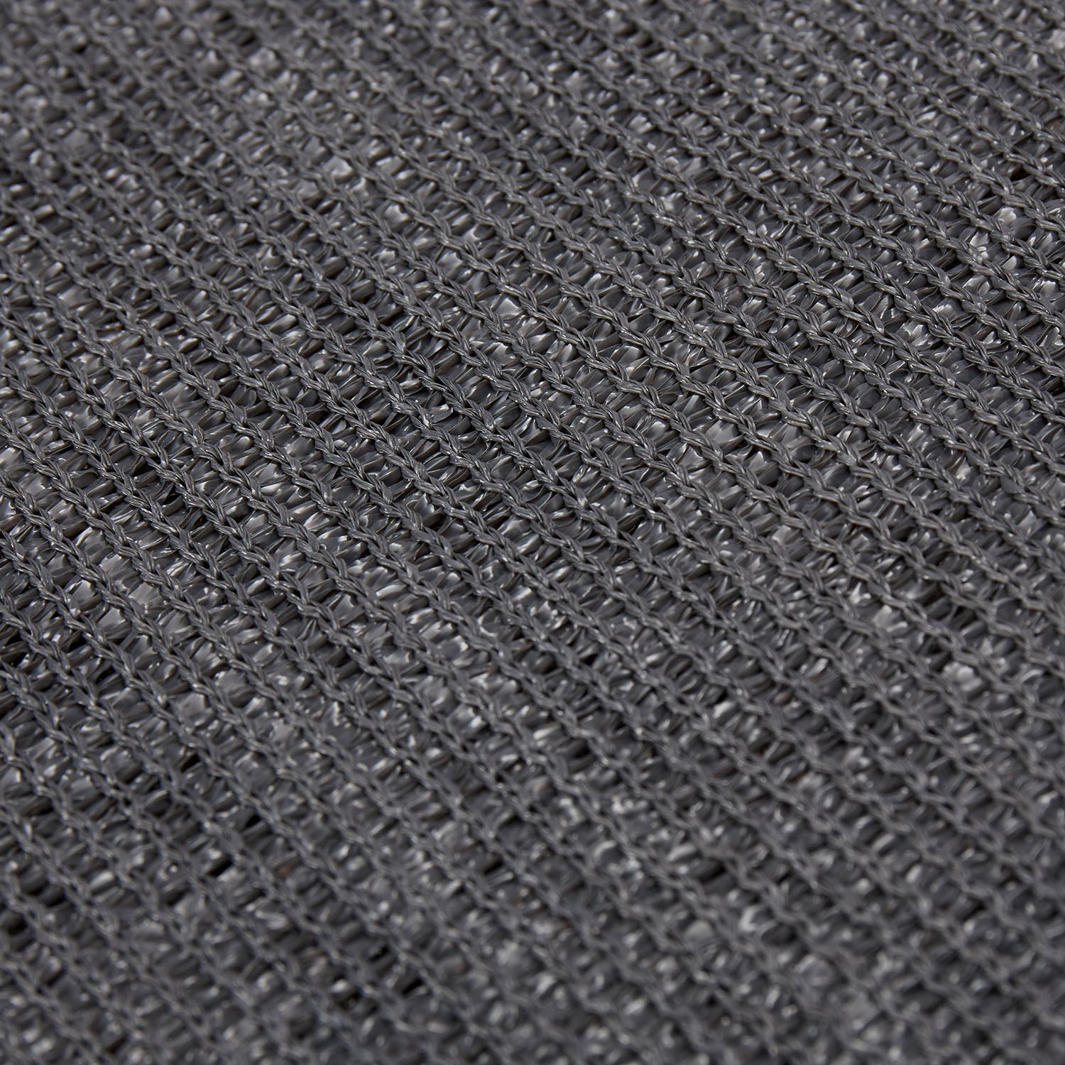 Balkonsichtschutz inkl. Befestigungsseil - 0,9 x 5 m - Dunkelgrau aus robustem und UV-beständigem HDPE-Material.