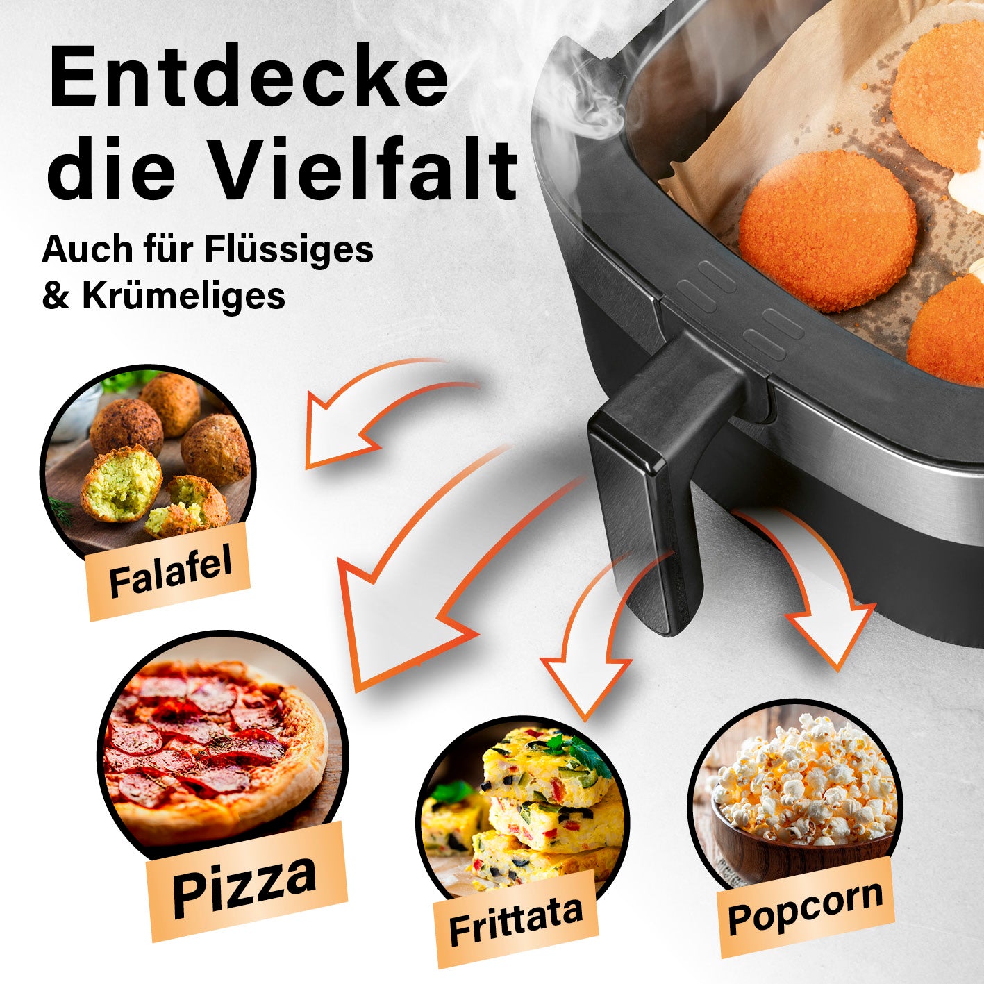 Backpapierschalen für Doppelkorb-Heißluftfritteusen 3–5 l, 100 Stück