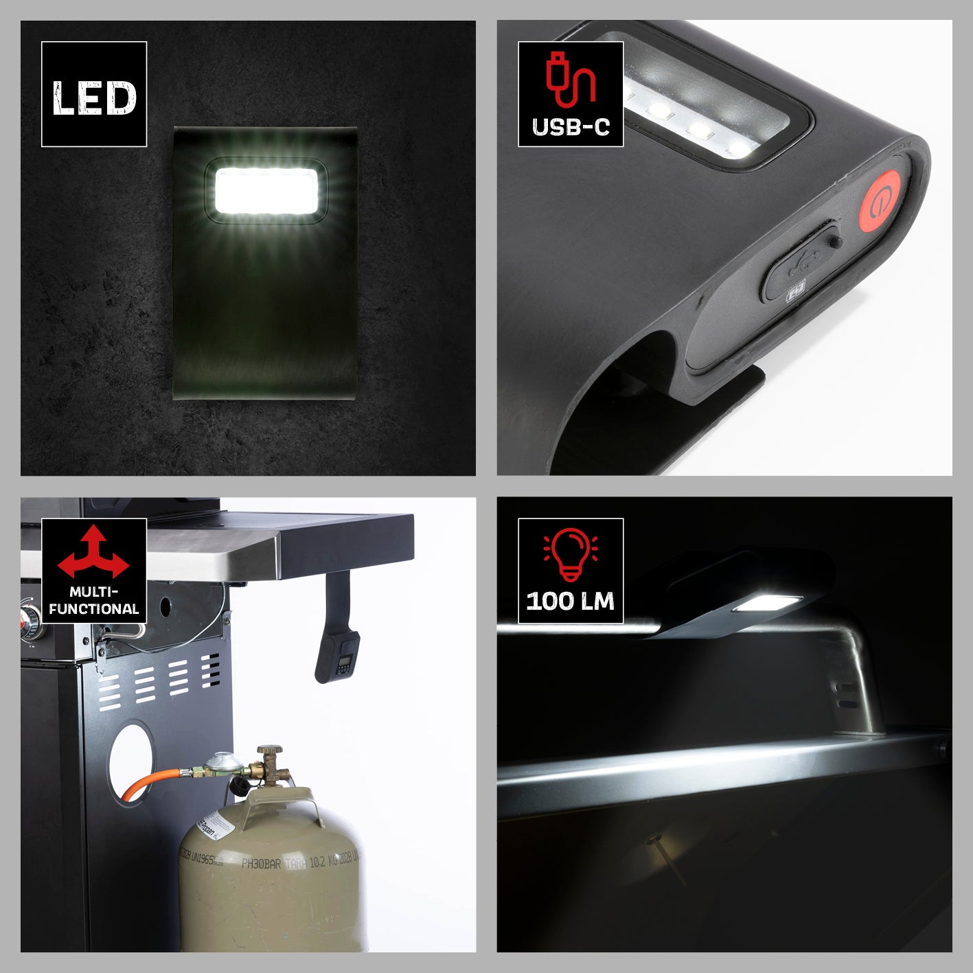 LED-Grilllampe