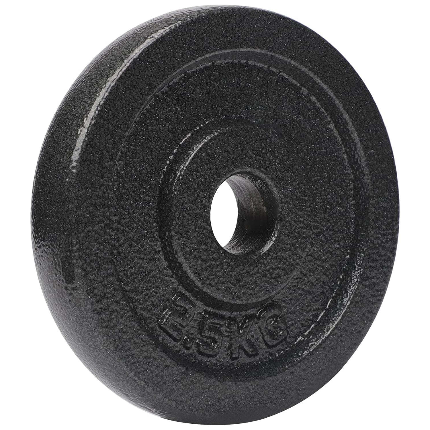 Gusseisen Hantelscheiben Gewichtscheiben - 2,5 kg - Bohrung 28/29 mm