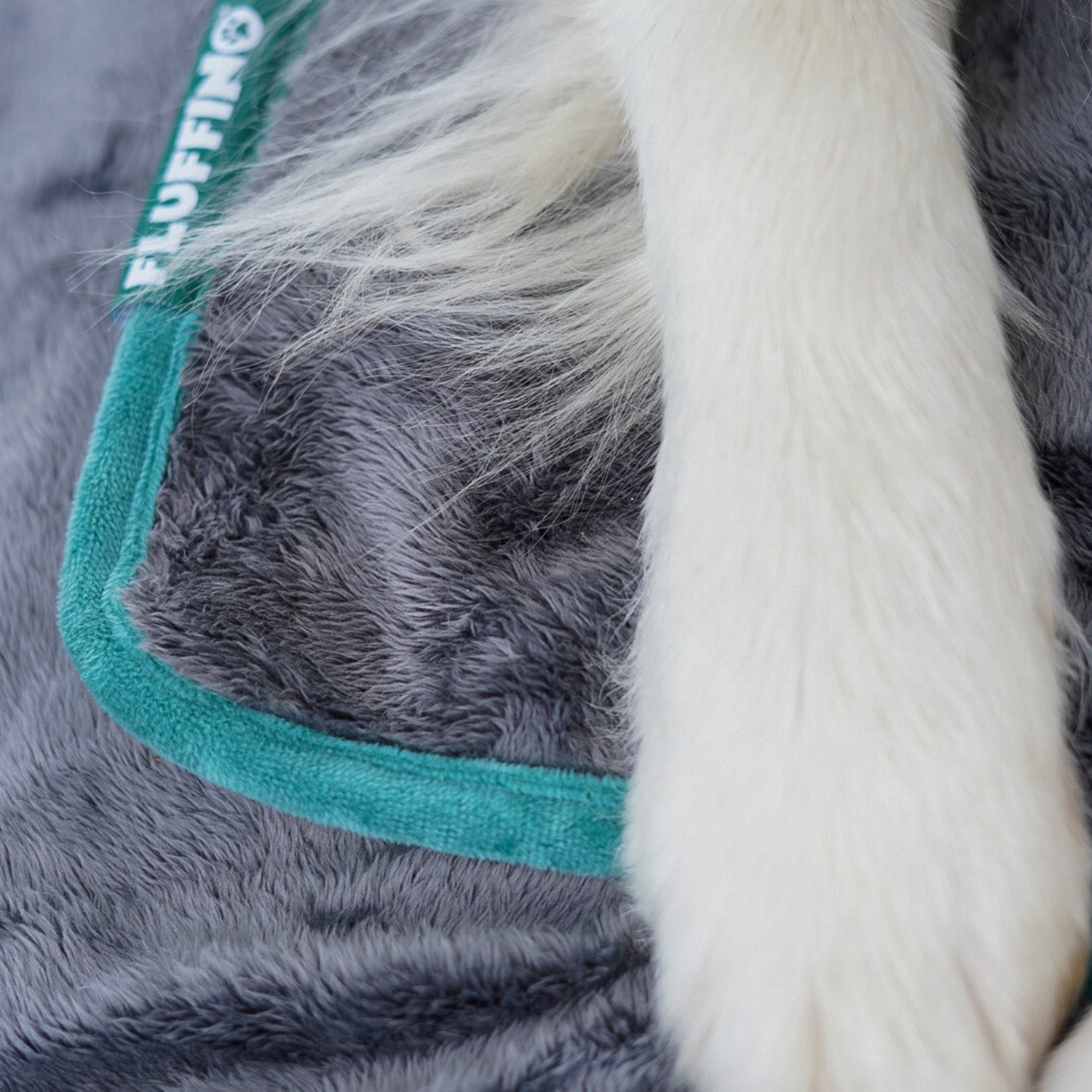 Hundedecke/ Wendedecke /Kuscheldecke - 150x100 cm - Grau
