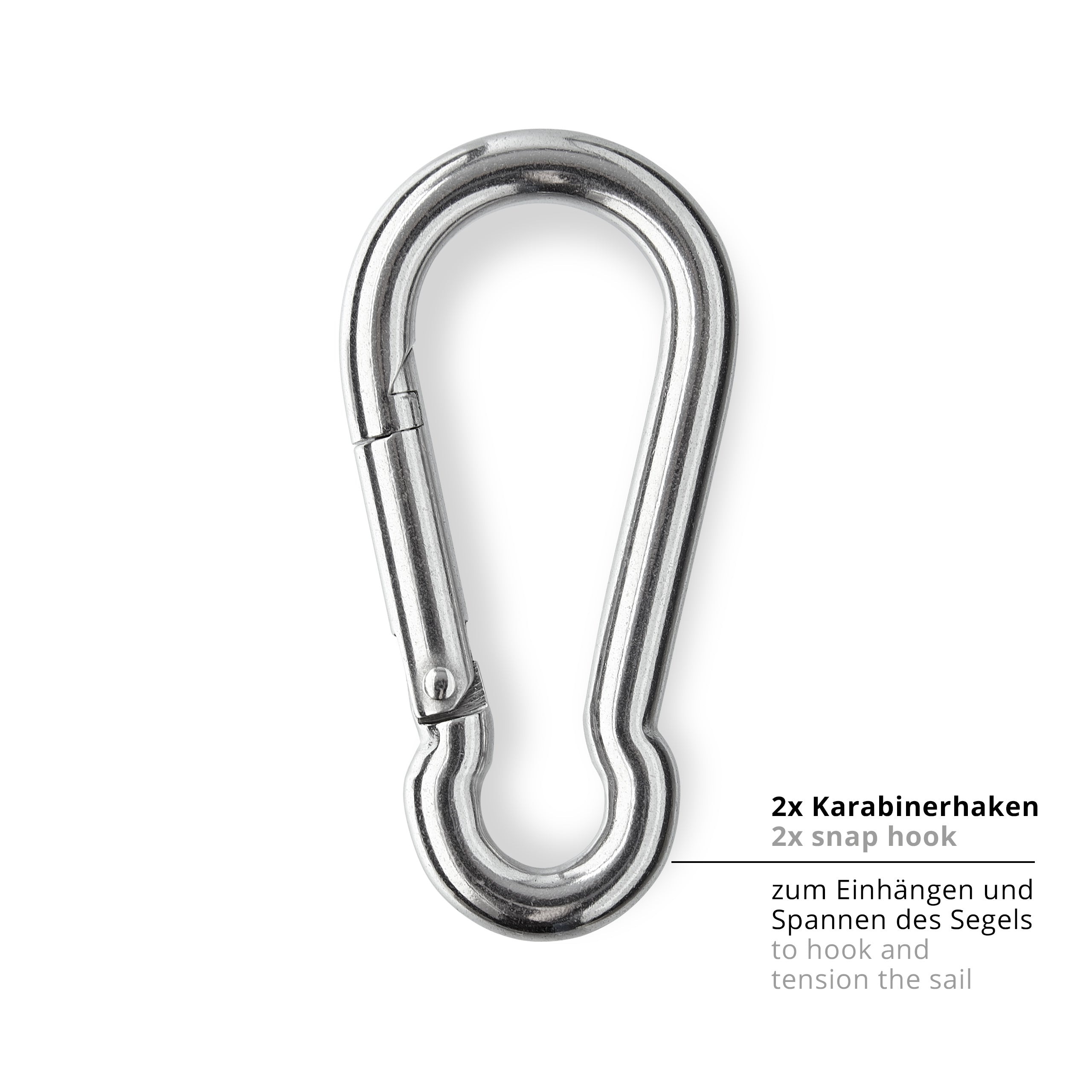 Befestigungsset - Fixierungsset für Sonnensegel