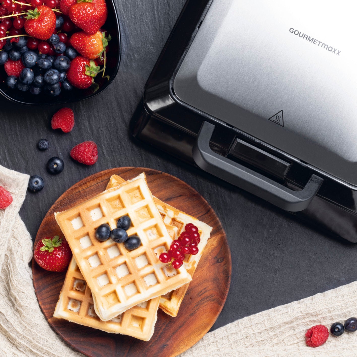 Waffeleisen für Belgische Waffeln