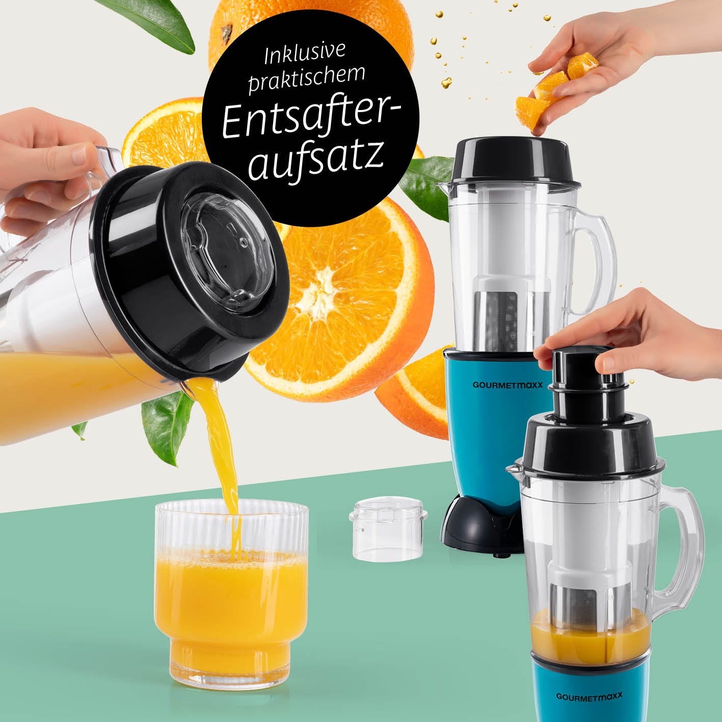 Mr. Magic Power 400 Pro mit Zubehörset XL - Grün/Schwarz