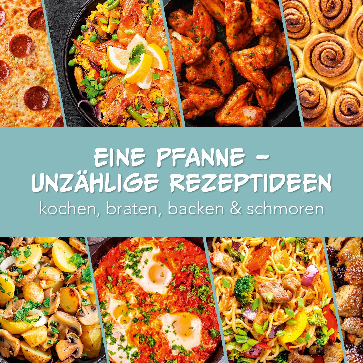 Pizza-Pfanne mit Deckel - Elektrisch 1500W - schwarz