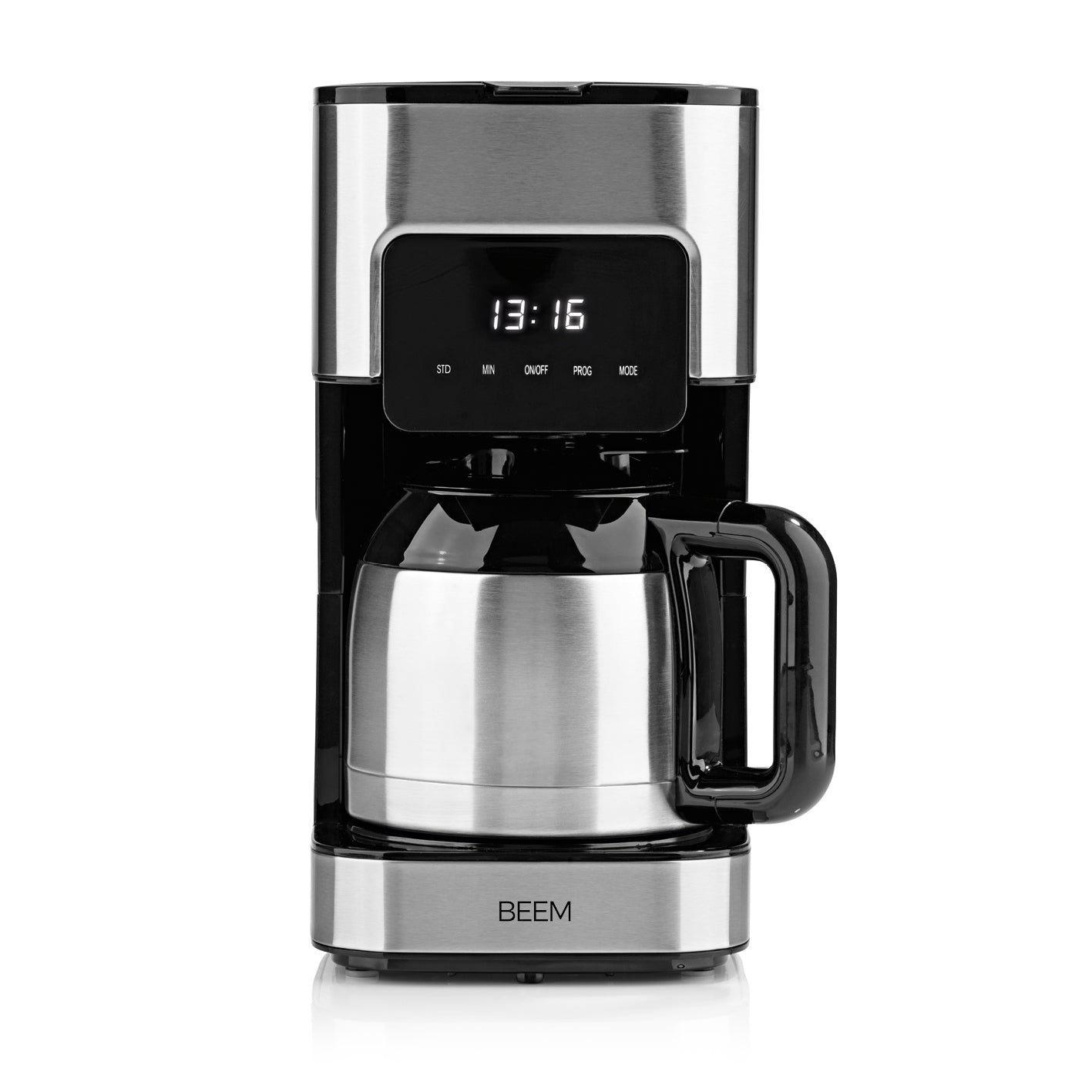 FRESH-AROMA-TOUCH Filterkaffeemaschine - Thermo mit Edelstahl-Applikationen und digitalem Touch-Display für schnellen Filterkaffee.
