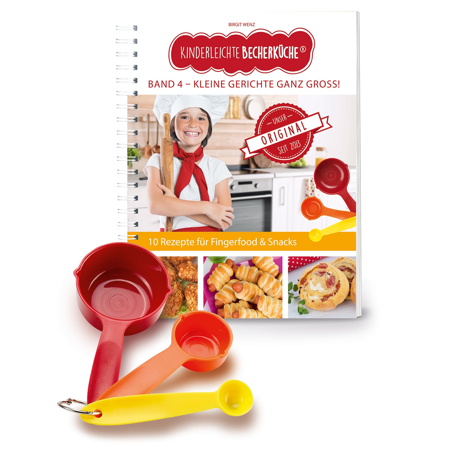 Rezeptbuch inkl. Messbecher-Set - Band 4 - Kleine Gerichte ganz groß!
