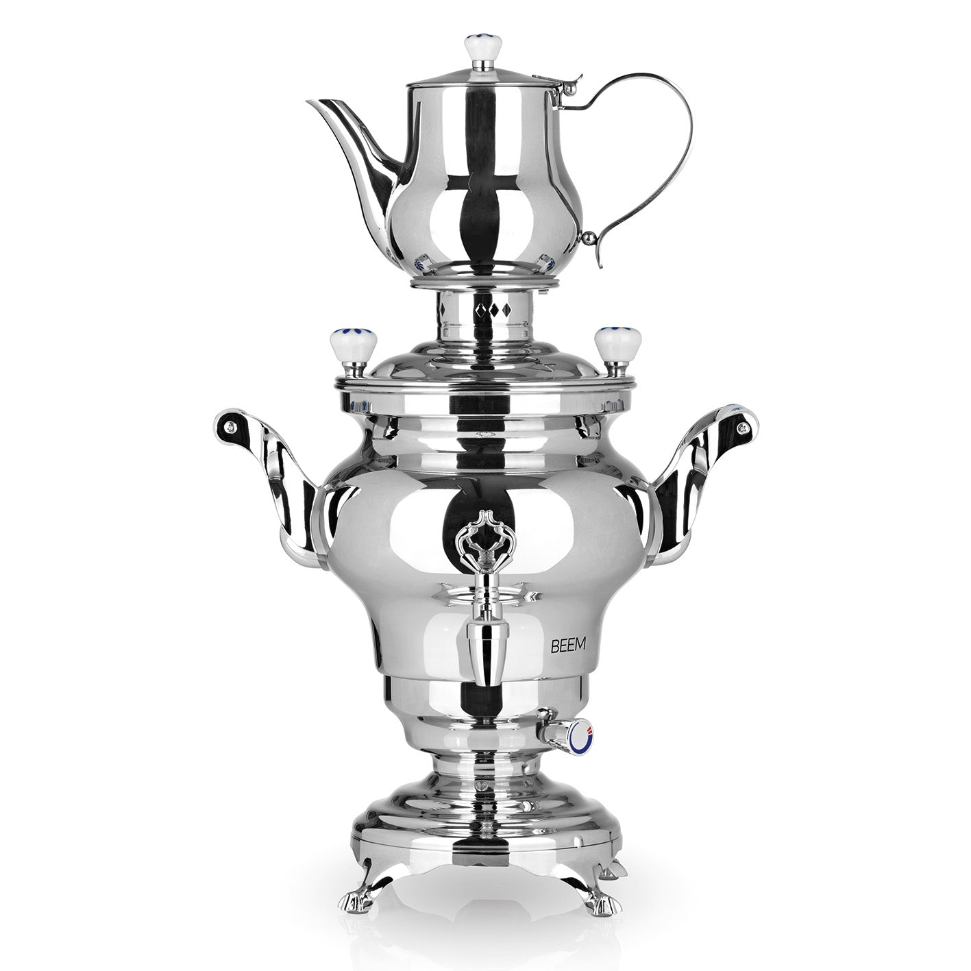 SAMOWAR Odessa- 3 - 1800 W - Edelstahl