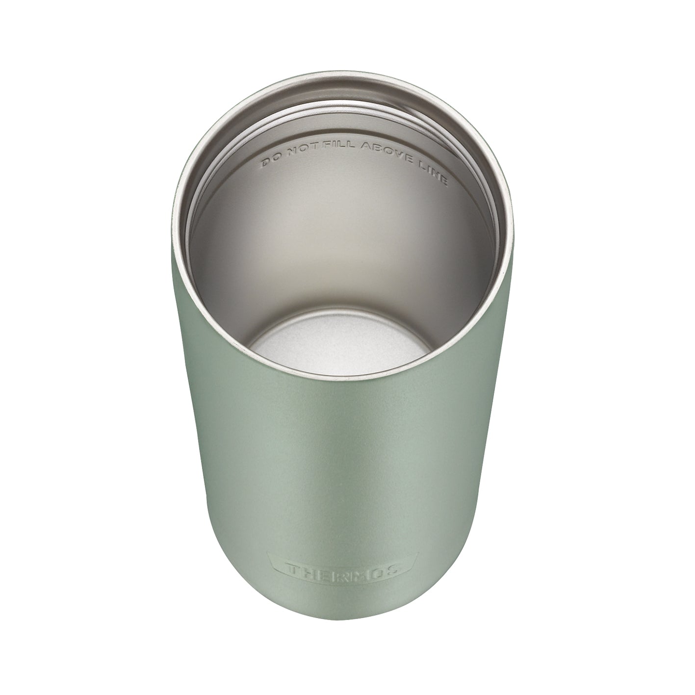 Guardian Line Isolier-Trinkbecher 500 ml matcha green, doppelwandiger Edelstahl, auslaufsicher, pulverbeschichtet, BPA-frei, passt in gängige Cup Holder